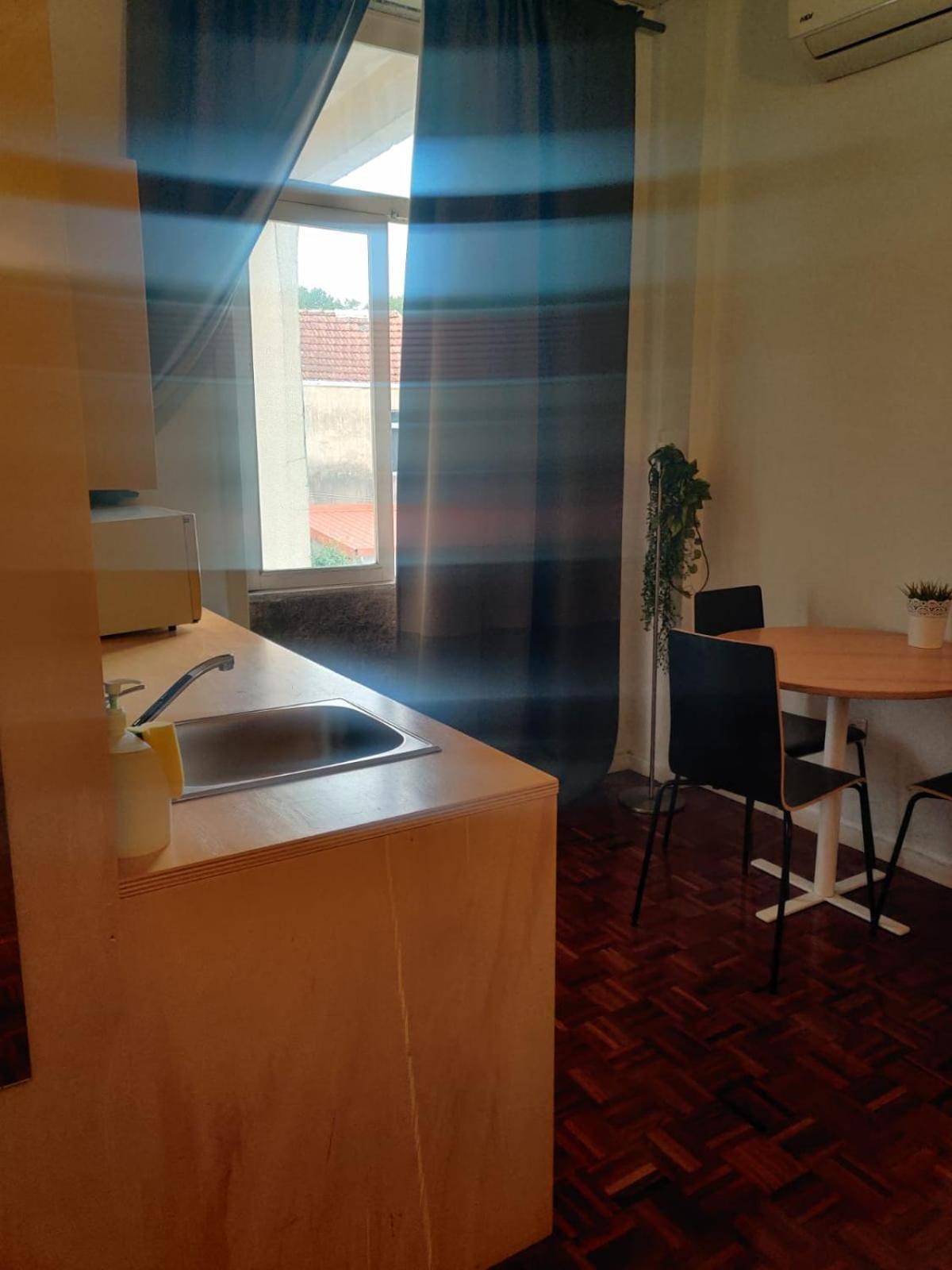 Estacao De Campanha Flat Apartment Porto Bagian luar foto